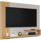 Painel Para Tv Até 50 Polegadas Dunas 100% Mdf Off White/natu