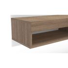 Painel Para Tv Até 50 Polegadas Fraiburgo Branco E Castanho