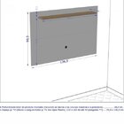 Painel Para Tv Até 50 Polegadas Kenzo  Branco