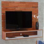 Painel Para Tv Até 50 Polegadas Madeira Maciça Ouro Imperador