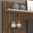 Painel Para Tv Até 50 Polegadas Madri Espresso Móveis Café/rú