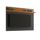 Painel Para Tv Até 50 Polegadas Nt 1185 Preto Tx/freijo Trend