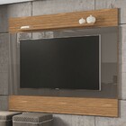Painel Para Tv Até 50 Polegadas Quasar 1 Prateleira Cinza Per
