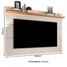 Painel Para Tv Até 50 Polegadas Vivare New 1 Prateleira Off W