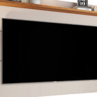 Painel Para Tv Até 50 Polegadas Vivare New Off White/freijo -