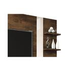 Painel Para Tv Até 50" Viana Canela E Off White 183cm