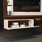 Painel Para Tv Até 52 Polegadas Com Espelho Solid Dj Móveis O