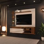 Painel Para Tv Até 52 Polegadas Com Espelho Solid Dj Móveis O