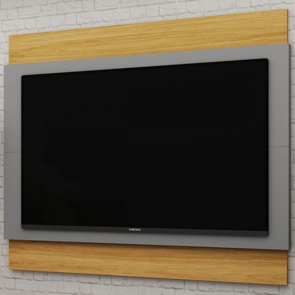 Painel Para Tv Até 52 Polegadas Odense Camaru/cinza - Robel