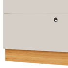 Painel Para Tv Até 52 Polegadas Odense Camaru/perola - Robel