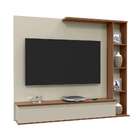 Painel Para Tv Até 52 Polegadas Sublime Off White E Canelato