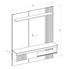 Painel Para Tv Até 55 Jade 1.5 Caemmun