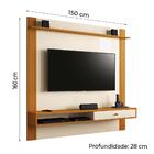 Painel Para Tv Até 55 Polegadas 1,55m Condor Cedro /off White