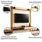 Painel Para Tv Até 55 Polegadas 1,55m Condor Cedro /off White
