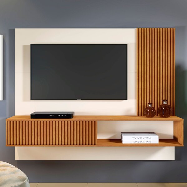 Painel Para Tv Até 55 Polegadas 100% Mdf Málaga