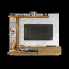 Painel Para Tv Até 55 Polegadas 136cmx160cm Led Prateleira De