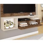 Painel Para Tv Até 55 Polegadas Black 19 Caemmun Jatobá/off W