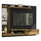 Painel Para Tv Até 55 Polegadas Com Led Espelhos Vidro E 1 Po