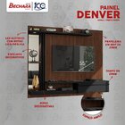 Painel Para Tv Até 55 Polegadas Denver Móveis Bechara Nogal/p