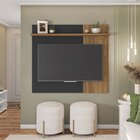 Painel Para Tv Até 55 Polegadas Em Bp Com 1 Prateleira 1.36 M
