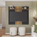 Painel Para Tv Até 55 Polegadas Em Bp Com 1 Prateleira 1.36 M