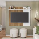 Painel Para Tv Até 55 Polegadas Em Bp Com 1 Prateleira 1.36 M