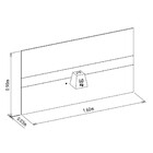 Painel Para Tv Até 55 Polegadas Franca Avelã Com Off White Li