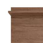 Painel Para Tv Até 55 Polegadas Hale Marrom E Preto