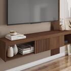 Painel Para Tv Até 55 Polegadas Huelva Fendi Havana