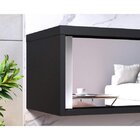 Painel Para Tv Até 55 Polegadas Ilhéus Calacatta E Preto