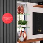 Painel Para Tv Até 55 Polegadas Intense Off White/damasco Off