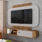 Painel Para Tv Até 55 Polegadas Jurerê 1 Porta Cinamomo/off W