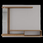 Painel Para Tv Até 55 Polegadas Led Prateleira De Vidro Denve