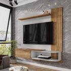 Painel Para Tv Até 55 Polegadas Paraty 1 Porta Cinamomo/off W