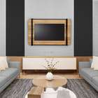 Painel Para Tv Até 55 Polegadas Ripado Becca Estilo Industria