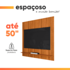 Painel Para Tv Até 55 Polegadas Ripado Impressão 3d Avante 1,