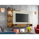 Painel Para Tv Até 55 Polegadas São Francisco Freijó E Cinza