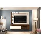 Painel Para Tv Até 55 Polegadas Suspenso Remo Cor Creme Caien