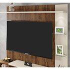 Painel Para Tv Até 55 Polegadas Tramma Jatobá E Off White