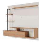 Painel Para Tv Até 58 Polegadas Com Led Maragogi 1 Porta Off