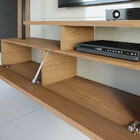 Painel Para Tv Até 58 Polegadas Com Led Maragogi 1 Porta Off