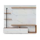 Painel Para Tv Até 58 Polegadas Maragogi Calacatta / Freijó /