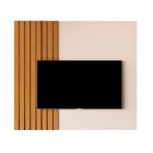 Painel Para Tv Até 58 Polegadas Ripado 140cm Boto Off White/n