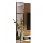 Painel Para Tv Até 58 Polegadas Veneza Belaflex Nature/off Wh