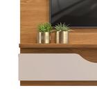 Painel Para Tv Até 60 Pol. 2 Portas Levi D04 Carvalho Nobre/g