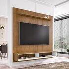 Painel para TV até 60 Polegadas 160cm Turin Cedro/Branco