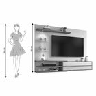 Painel Para Tv Até 60 Polegadas 1 Porta 3 Prateleiras Nt 1115