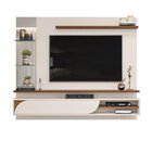 Painel Para Tv Até 60 Polegadas 1 Porta Basculante Curva E Es