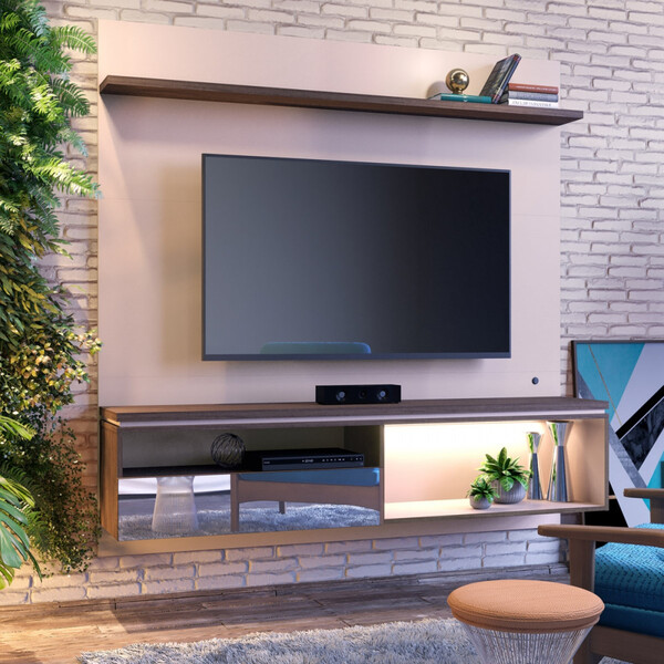 Painel Para Tv Até 60 Polegadas 1 Porta Led Guarujá Colibri