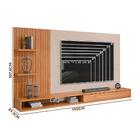 Painel Para Tv Ate 60 Polegadas 1 Portas 2 Prateleiras Bento